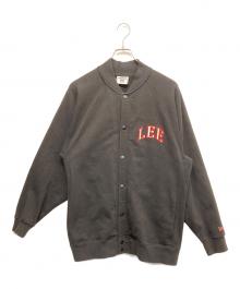 LEE（リー）の古着「スウェットカーディガン」｜ブラック