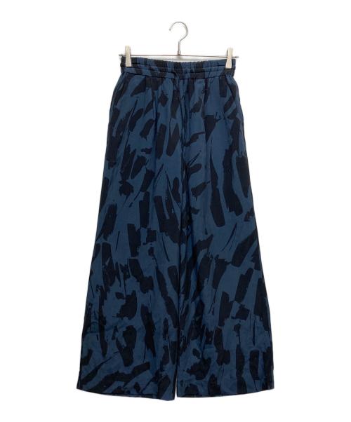 SACRA（サクラ）SACRA (サクラ) ABSTRACT PAINTING PANTS ネイビー サイズ:36の古着・服飾アイテム
