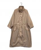 TOMORROW LAND×WOOLRICHトゥモローランド×ウールリッチ）の古着「別注ドローストリングスコート」｜ベージュ