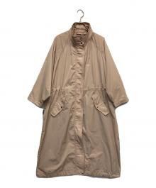 TOMORROW LAND×WOOLRICH（トゥモローランド×ウールリッチ）の古着「別注ドローストリングスコート」｜ベージュ