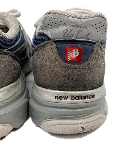 NEW BALANCE（ニューバランス）NEW BALANCE (ニューバランス) 990V3スニーカー グレー サイズ:28の古着・服飾アイテム