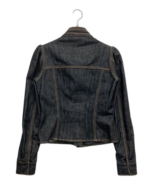 GUCCI（グッチ）GUCCI (グッチ) アーカイヴデニムジャケット ブルー サイズ:40の古着・服飾アイテム