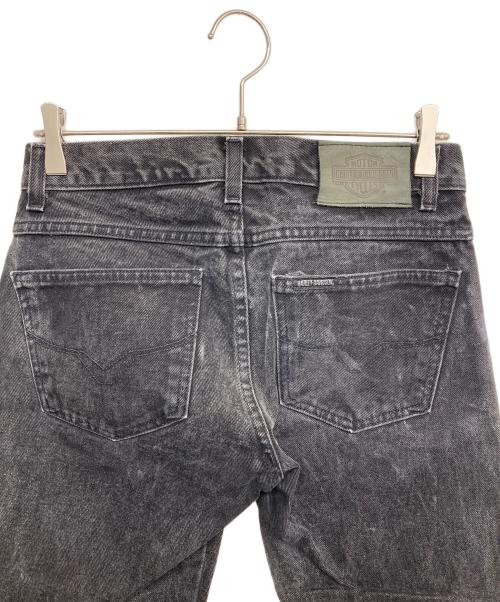 HARLEY-DAVIDSON（ハーレーダビッドソン）HARLEY-DAVIDSON (ハーレーダビッドソン) ブーツカットデニムパンツ ブラック サイズ:不明の古着・服飾アイテム