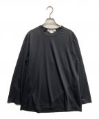 COMME des GARCONS COMME des GARCONSコムデギャルソン コムデギャルソン）の古着「バックネックロゴカットソー」｜ブラック
