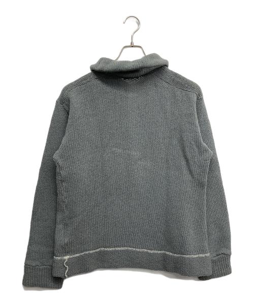 COMME des GARCONS HOMME PLUS（コムデギャルソンオムプリュス）COMME des GARCONS HOMME PLUS (コムデギャルソンオムプリュス) ハーフジップニット グレー サイズ:無しの古着・服飾アイテム