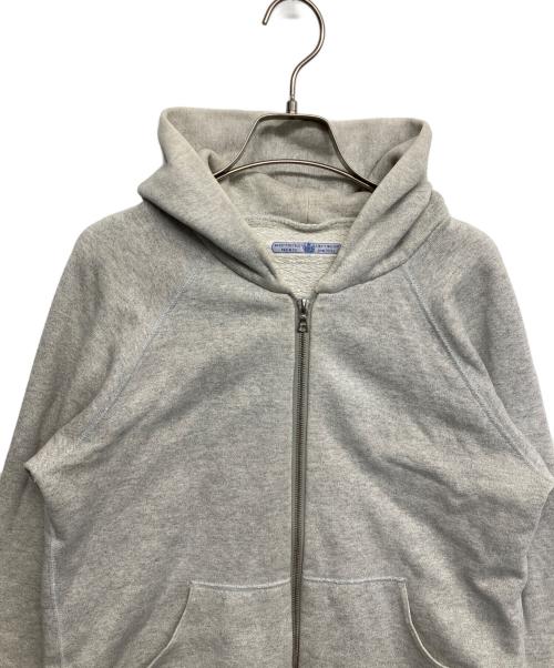 R&D.M.Co-OLDMAN'S TAILOR（オールドマンズテーラー）R&D.M.Co-OLDMAN'S TAILOR (オールドマンズテーラー) ジップアップパーカー グレー サイズ:Lの古着・服飾アイテム