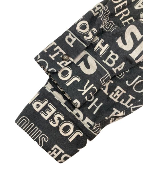 BEAMS BOY（ビームスボーイ）BEAMS BOY (ビームスボーイ) ワードジャケット ブラック サイズ:無しの古着・服飾アイテム