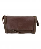IL BISONTEイル ビゾンテ）の古着「ショルダーバッグ」｜ブラウン