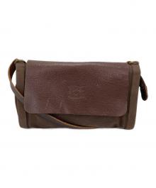 IL BISONTE（イル ビゾンテ）の古着「ショルダーバッグ」｜ブラウン