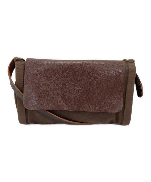 IL BISONTE（イル ビゾンテ）IL BISONTE (イル ビゾンテ) ショルダーバッグ ブラウンの古着・服飾アイテム