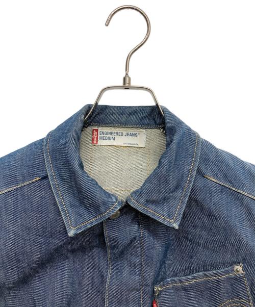 LEVI'S RED（リーバイス レッド）LEVI'S RED (リーバイス レッド) ジップアップデニムジャケット ブルー サイズ:Mの古着・服飾アイテム