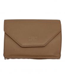 BALENCIAGA（バレンシアガ）の古着「エンベロープミニウォレット」｜ベージュ