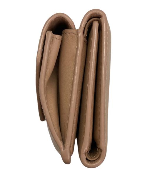 BALENCIAGA（バレンシアガ）BALENCIAGA (バレンシアガ) エンベロープミニウォレット ベージュの古着・服飾アイテム