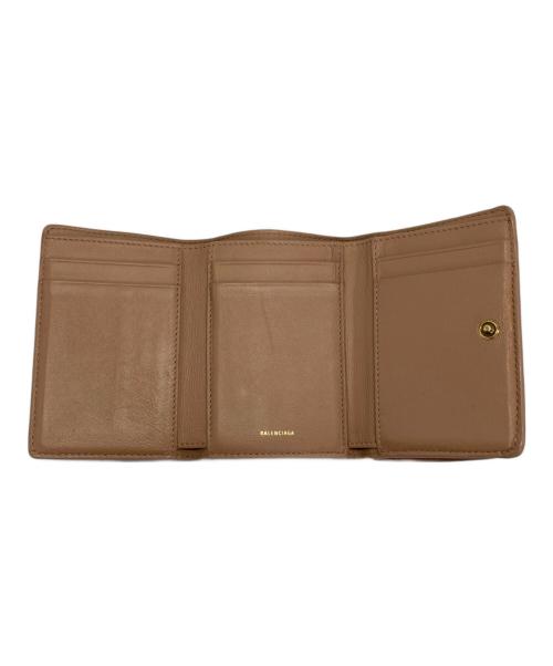BALENCIAGA（バレンシアガ）BALENCIAGA (バレンシアガ) エンベロープミニウォレット ベージュの古着・服飾アイテム