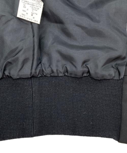 Y's（ワイズ）Y's (ワイズ) ウールフードジャケット ブラック サイズ:3の古着・服飾アイテム