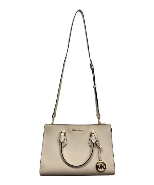 MICHAEL KORS（マイケル・コース）MICHAEL KORS (マイケル・コース) シェイラ2WAYバッグ アイボリーの古着・服飾アイテム