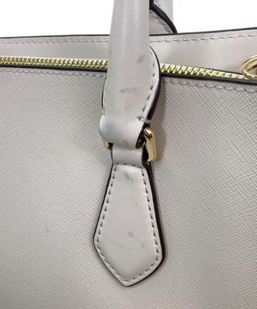 MICHAEL KORS（マイケル・コース）MICHAEL KORS (マイケル・コース) シェイラ2WAYバッグ アイボリーの古着・服飾アイテム