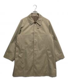 green label relaxing（グリーンレーベルリラクシング）の古着「ミドル ステンカラー コート」｜ベージュ