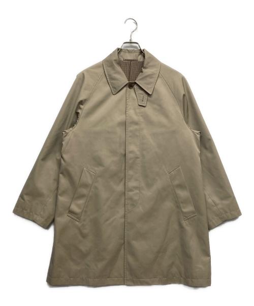 green label relaxing（グリーンレーベルリラクシング）green label relaxing (グリーンレーベルリラクシング) ミドル ステンカラー コート ベージュ サイズ:Sの古着・服飾アイテム