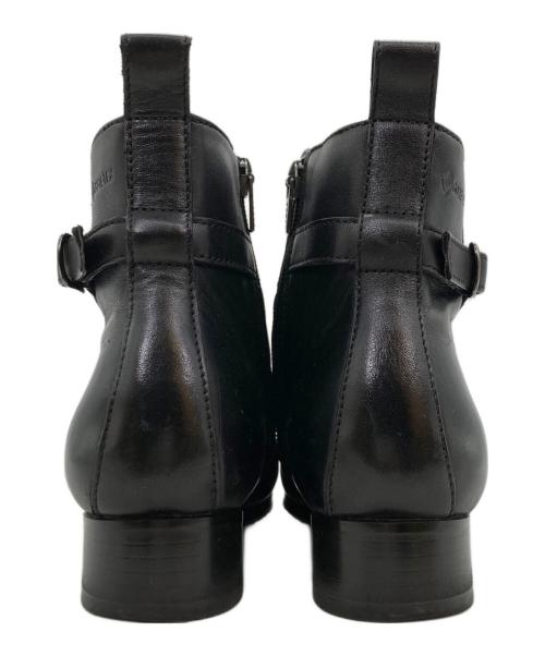 REGAL（リーガル）REGAL (リーガル) ジップアップブーツ ブラック サイズ:23の古着・服飾アイテム