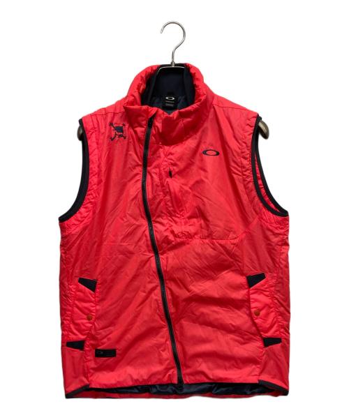 OAKLEY（オークリー）OAKLEY (オークリー) ナイロンベスト レッド サイズ:XLの古着・服飾アイテム