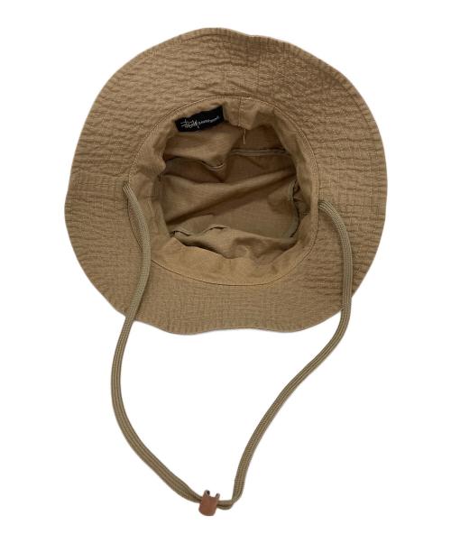 stussy（ステューシー）stussy (ステューシー) サファリハット ベージュの古着・服飾アイテム