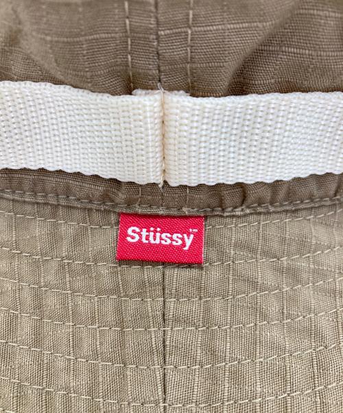 stussy（ステューシー）stussy (ステューシー) サファリハット ベージュの古着・服飾アイテム