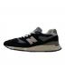 NEW BALANCE (ニューバランス) U998BL ブラック サイズ:27.5 未使用品：20000円
