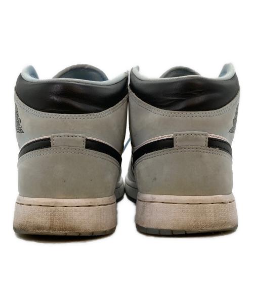 NIKE（ナイキ）NIKE (ナイキ) エアジョーダン1 ミッド ホワイト×ブルー サイズ:28の古着・服飾アイテム