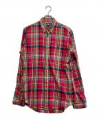 RALPH LAURENラルフローレン）の古着「チェックシャツ」｜レッド
