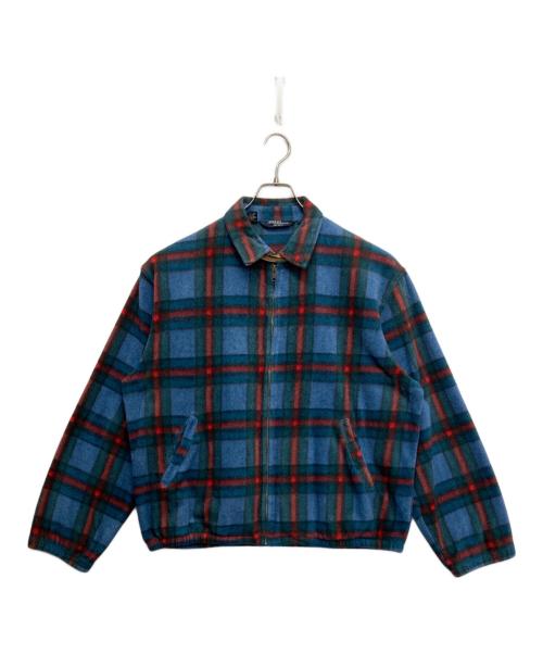 POLO RALPH LAUREN（ポロ・ラルフローレン）POLO RALPH LAUREN (ポロ・ラルフローレン) フリースジャケット ブルー サイズ:Lの古着・服飾アイテム