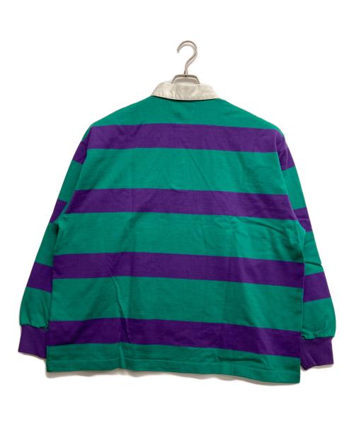 X-LARGE（エクストララージ）X-LARGE (エクストララージ) Long sleeve POLO shirt グリーン サイズ:Lの古着・服飾アイテム