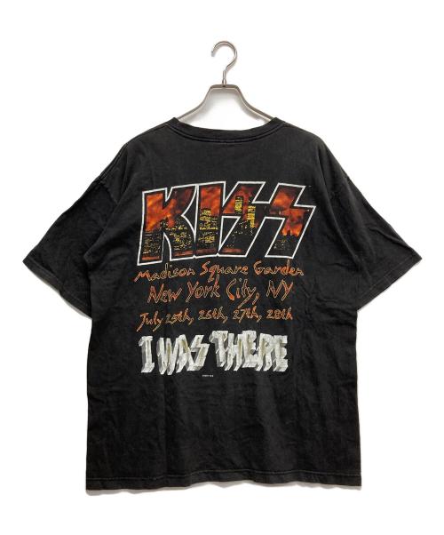 Tour champ（ツアーチャンプ）TOUR CHAMP (ツアーチャンプ) 90’sプリントTシャツ ブラック サイズ:XLの古着・服飾アイテム