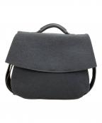 beauty:beastビューティービースト）の古着「メルトンショルダーバッグ」｜ネイビー