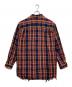 UNDERCOVER (アンダーカバー) オーバーサイズネルシャツ レッド×ネイビー サイズ:3：18000円