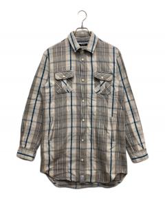 UNDERCOVER ネルシャツ size:3 中古・古着通販】UNDERCOVER (アンダーカバー) オーバーサイズ