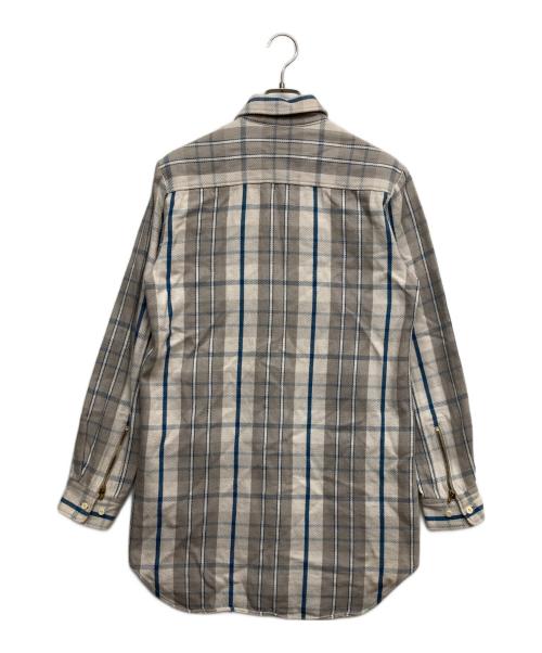 UNDERCOVERISM（アンダーカバーイズム）UNDERCOVERISM (アンダーカバーイズム) ロング ネルシャツ ホワイト サイズ:3の古着・服飾アイテム