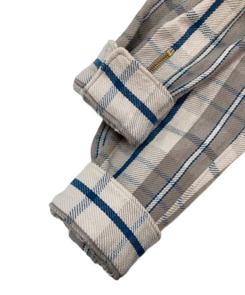 UNDERCOVERISM（アンダーカバーイズム）UNDERCOVERISM (アンダーカバーイズム) ロング ネルシャツ ホワイト サイズ:3の古着・服飾アイテム