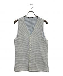 RAF SIMONS（ラフシモンズ）の古着「ニットベスト」｜ホワイト