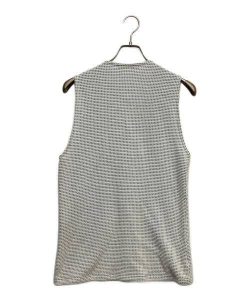RAF SIMONS（ラフシモンズ）RAF SIMONS (ラフシモンズ) ニットベスト ホワイト サイズ:FREEの古着・服飾アイテム