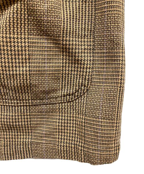 NEMETH（ネメス）Nemeth (ネメス) ハウンドトゥースカバーオール ブラウン サイズ:FREEの古着・服飾アイテム