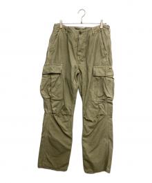 LEVI'S VINTAGE CLOTHING（リーバイス ビンテージ クロージング）の古着「ミリタリーワイドカーゴパンツ」｜グリーン