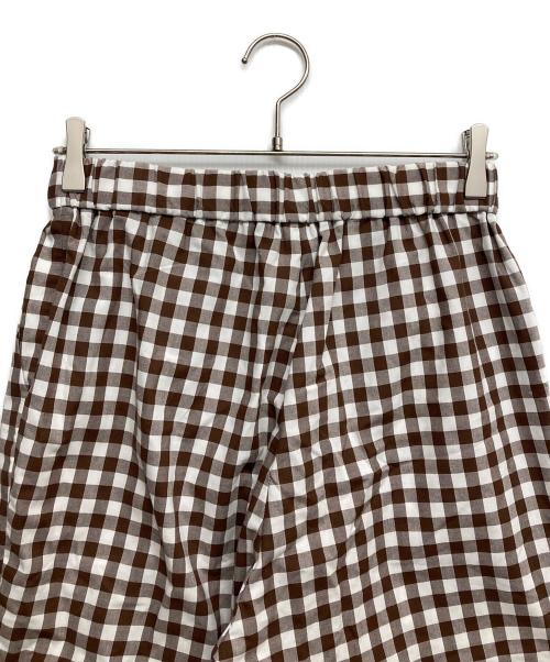 maillot（マイヨ）maillot (マイヨ) Wide Easy Trouser ブラウンの古着・服飾アイテム
