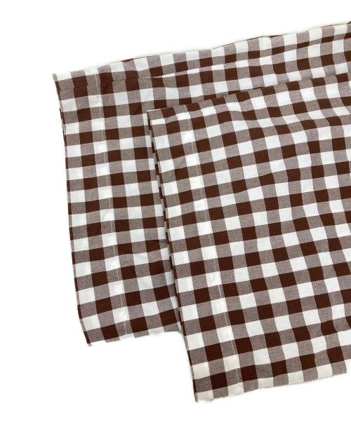 maillot（マイヨ）maillot (マイヨ) Wide Easy Trouser ブラウンの古着・服飾アイテム
