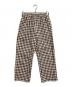 maillot（マイヨ）の古着「Wide Easy Trouser」｜ブラウン