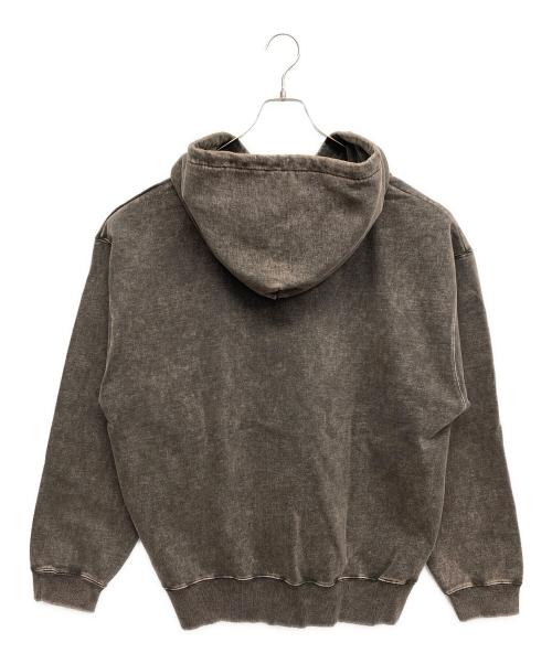 CLEL（クレイル）CLEL (クレイル) Heavy Weight Logo Embroidered Full-Zip Hoodie ブラック サイズ:M 未使用品の古着・服飾アイテム