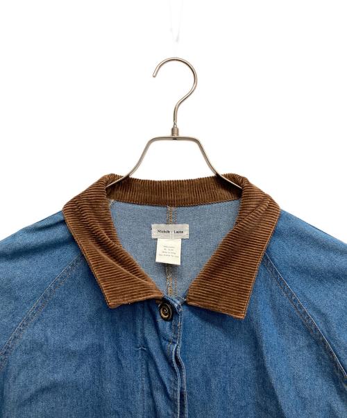 MILLE LOUISE（ミル・ルイーズ）MILLE LOUISE (ミル・ルイーズ) シャンブレーコート ブルー サイズ:XLの古着・服飾アイテム
