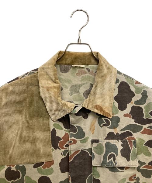 古着（フルギ）古着 (フルギ) ダックカモカバーオール オリーブ サイズ:無しの古着・服飾アイテム