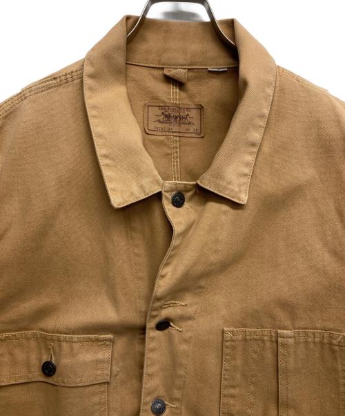 LEVI'S（リーバイス）LEVI'S (リーバイス) ダックカバーオールジャケット ブラウン サイズ:Mの古着・服飾アイテム