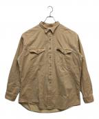 ST JOHN'S BAYセントジョンズベイ）の古着「コットンシャツ」｜ベージュ